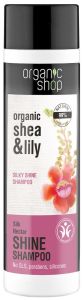 Organic Shop Natural Silky Shine Eco-shampoo Silk Nectar Bdih (280mL)