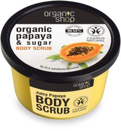 Organic Shop Juicy Papaya Body Scrub (250mL)