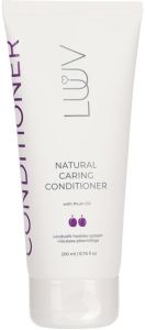 LUUV Natural Caring Conditioner with Plum Oil (200mL)