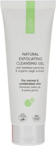 LUUV Natural Exfoliating Cleansing Gel with Bamboo (100mL)