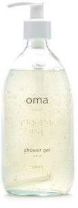OMA Care Shower Gel Citrus glass bottle (500mL)