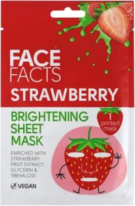 Face Facts Brightening Sheet Mask Strawberry