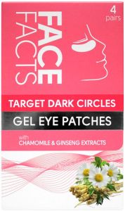 Face Facts Target Dark Circles Gel Eye Patches (4pair)