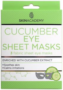 Skin Academy Eye Sheet Mask Cucumber (3pcs)