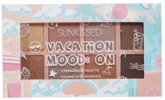 Sunkissed Vacation Mood On Eyeshadow Palette