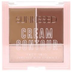 Sunkissed Cream Contour Face Trio Palette (6,4g)