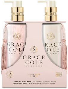 Grace Cole Hand Duo Gift Set Vanilla Blush & Peony