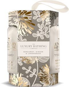 The Luxury Bathing Company Gift Set Bergamot, Ginger & Lemongrass Body Essentials