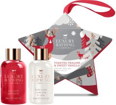 The Luxury Bathing Company Gift Set Toasted Praline & Sweet Vanilla Mini Body Duo