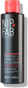 NIP + FAB Charcoal Fix & Mandelic Acid Cleansing Wash (145mL)
