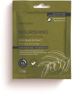 BeautyPro Collagen Mask Nourishing With Olive Extract