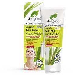 Dr. Organic Tea Tree Face Wash (200mL)