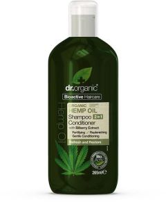 Dr. Organic Hemp Shampoo & Conditioner (265mL)