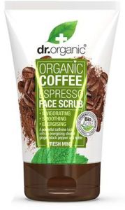 Dr. Organic Coffee Mint Face Scrub (125mL)