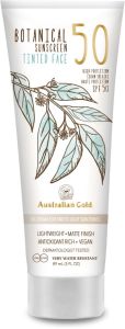 Australian Gold Botanical SPF 50 Tinted Face Fair- Light (88mL)