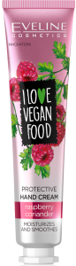 Eveline Cosmetics I Love Vegan Food Hand Cream Raspberry & Coriander (50mL)