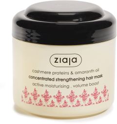 Ziaja Cashmere Proteins & Amaranth Oil Concentrated Strengthening Hair Mask (200mL)
