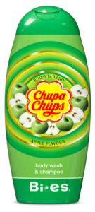 Bi-es Chupa Chups 2in1 Shampoo & Shower Gel Apple (250mL)