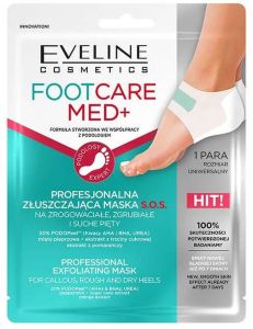 Eveline Cosmetics Foot Care Med+ Exfoliating Mask (1pc)
