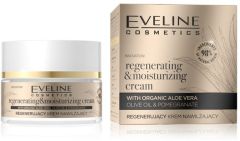 Eveline Cosmetics Organic Gold Moisturizing Cream With Aloe Vera (50mL)