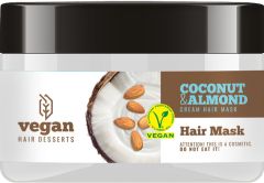 Vegan Desserts Coconut & Almond Hair Mask (250mL)
