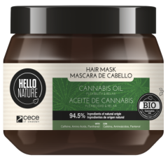 Hello Nature Hair Mask Cannabis Oil Flexibility & Relax (250mL)