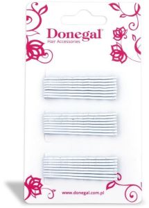 Donegal Hair Grips White (24pcs)