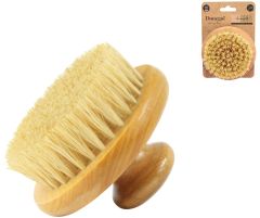Donegal Massage Brush For Dry Brushing With Wooden Hilt