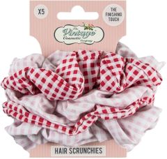 The Vintage Cosmetic Company Hair Scrunchies (5pcs)