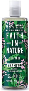 Faith in Nature Tea Tree Cleansing Shampoo (400mL)