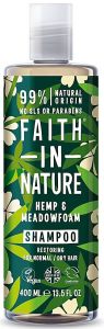 Faith in Nature Restoring Shampoo Hemp & Meadowfoam (400mL)