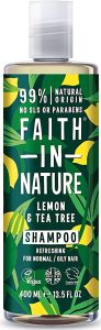 Faith in Nature Refreshing Shampoo Lemon & Tea Tree (400mL)