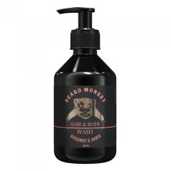 Beard Monkey Hair & Body Shampoo Bergamot & Amber