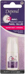 Depend 3sec Natural Nail Glue Strong (3g)