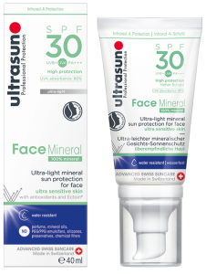 Ultrasun Sun Protection Gel Mineral Face SPF30 (40mL)