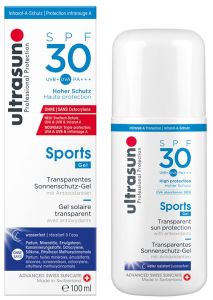 Ultrasun Sun Protection Fluid Sport Gel SPF30 (100mL) 