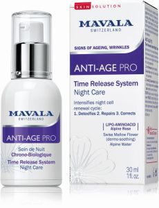 Mavala Anti-Age Time Release System Night Care (30mL)