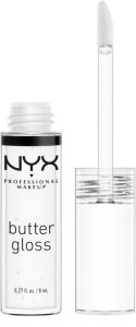 NYX Professional Makeup Pride Butter Lip Gloss Clear (8mL)