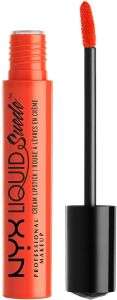 NYX Professional Makeup Liquid Suede Cream Lipstick (4mL) Orange County
