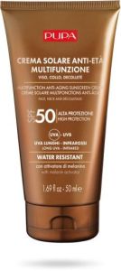 Pupa Multifunction Anti-Aging Sunscreen Cream Face, Neck & Decolletage (50mL)