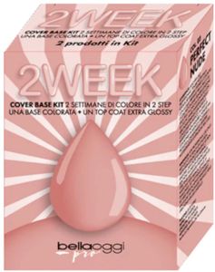 Bella Oggi Gel Polish Gel Pro 2 Week Cover Base Kit Rosy Nude
