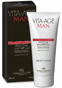 Bottega Di Lungavita Vita-Age Man Shampoo Shower Gel (200mL)