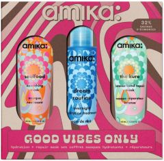 Amika Good Vibes Only Mask Set