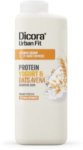 Dicora Urban Fit Shower Cream Protein Yogurt and Oats (400mL)