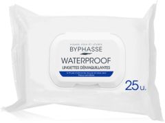 Byphasse Waterproof Make Up Remover Wipes (25pcs)