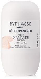 Byphasse 48h Roll-on Deodorant Sweet Almond Oil (50mL)