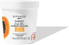 Byphasse Family Fresh Delice Hair Mask Papaya, Passion Fruit & Mango All Hair Types (250mL)
