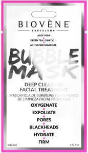Biovène Bubble Mask Deep Clearing Facial Treatment (12,5mL)