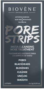Biovène Pore Strips 6-pack Insta Cleansing Nose Treatment (6pcs)