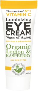 Biovène The Conscious Vitamin C Luminizing Eye Cream Organic Lemon & Raspberry (30mL)